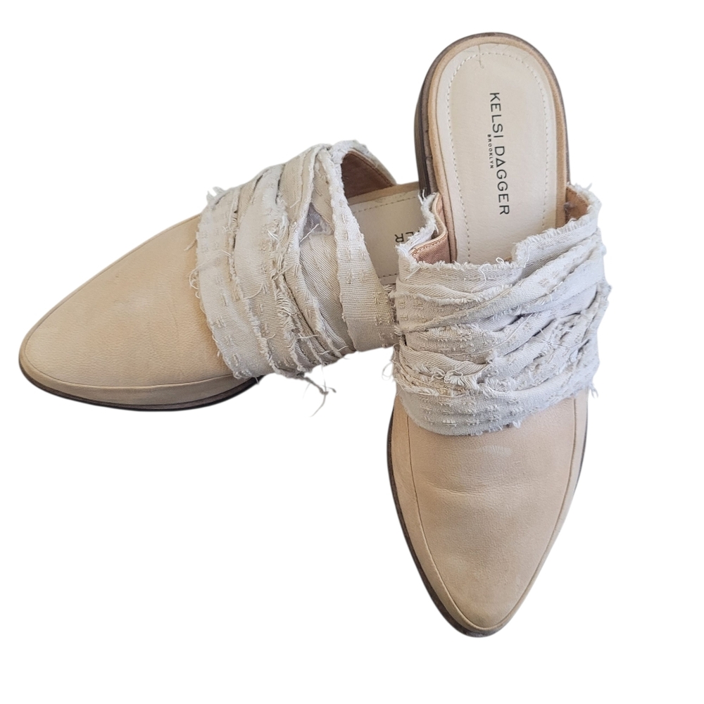 Kelsi Dagger Brooklyn Women's Cream Mules